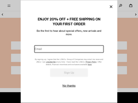 'levis.com' screenshot