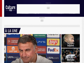 'culturepsg.com' screenshot