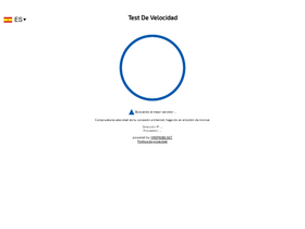 'speed-test.es' screenshot