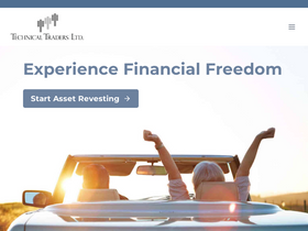 'thetechnicaltraders.com' screenshot