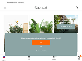'green-bubble.com' screenshot