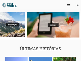 'indavoula.com.br' screenshot