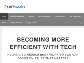 'easytweaks.com' screenshot