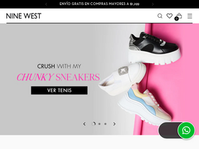 'ninewestmexico.com' screenshot
