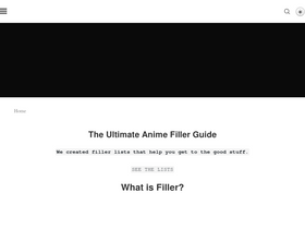 Get Complete Anime Filler List at AnimeFillerList.net - video