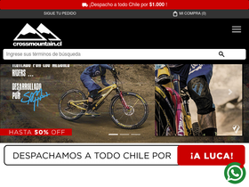 'crossmountain.cl' screenshot