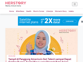 'herstory.co.id' screenshot