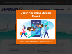 'wexfordbus.com' screenshot