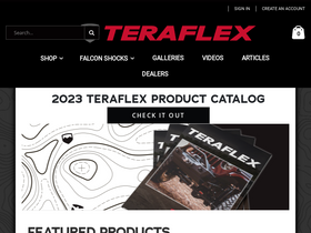 'teraflex.com' screenshot