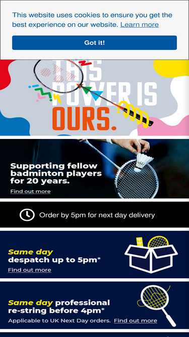 directbadminton.co.uk