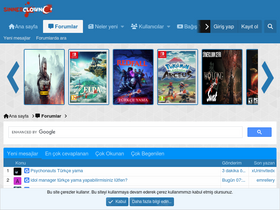 'sinnerclownceviri.com' screenshot