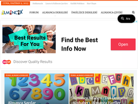 'almancax.com' screenshot