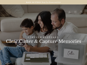 theforeverfiles.com homepage screenshot