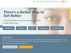 'genomind.com' screenshot