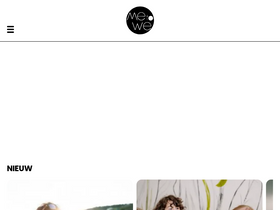 'me-to-we.nl' screenshot