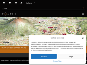 'pompeiisites.org' screenshot