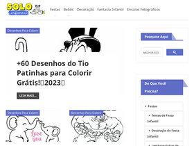 'soloinfantil.com' screenshot