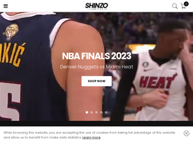 'shinzo.paris' screenshot