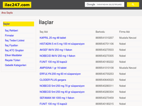 'ilac247.com' screenshot