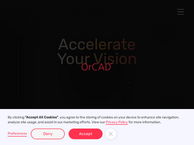 'orcad.com' screenshot