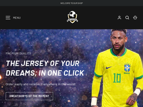 Topmaillots homepage screenshot