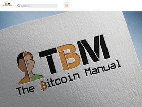 'thebitcoinmanual.com' screenshot