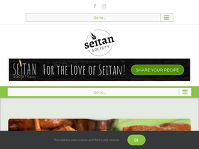 'seitansociety.com' screenshot