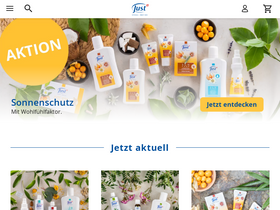 'just.ch' screenshot