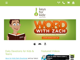 'keysforkids.org' screenshot