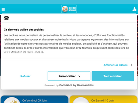 'loterie.lu' screenshot