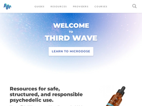 'thethirdwave.co' screenshot