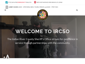 'ircsheriff.org' screenshot