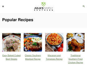 'juliassimplysouthern.com' screenshot