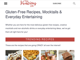 'thisvivaciouslife.com' screenshot