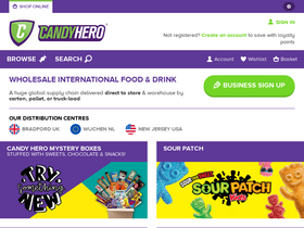 'candyhero.com' screenshot