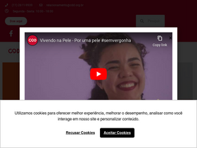 'cdd.org.br' screenshot