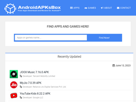 'androidapksbox.com' screenshot