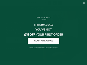 Sofia & Spritz website screenshot