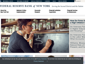 'newyorkfed.org' screenshot