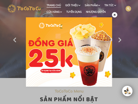 'tocotocotea.com' screenshot