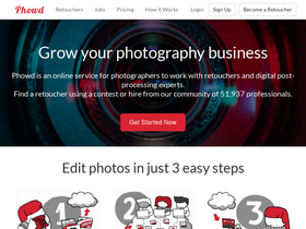 'phowd.com' screenshot