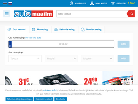 'automaailm.ee' screenshot