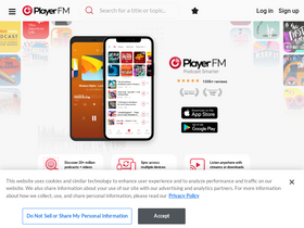 'player.fm' screenshot