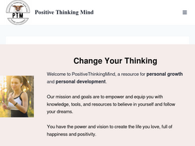 'positivethinkingmind.com' screenshot