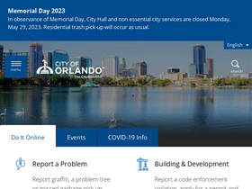 'cityoforlando.net' screenshot