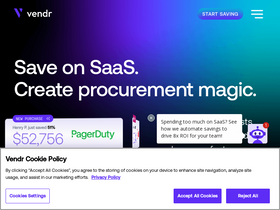 'vendr.com' screenshot