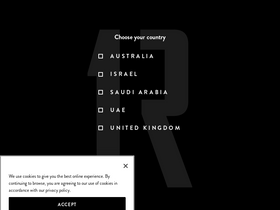 '1rebel.com' screenshot