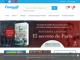 'gonvill.com.mx' screenshot