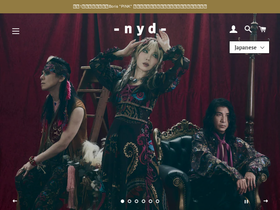 nydcollection.com homepage screenshot