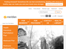 'mimeridian.com' screenshot